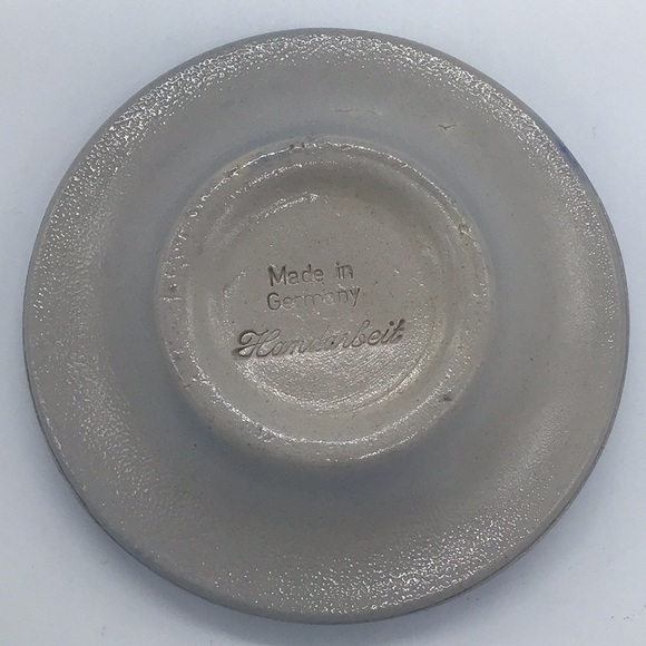 Vintage Handarbeit German Pottery Tea Light Holder - Picture 4 of 4